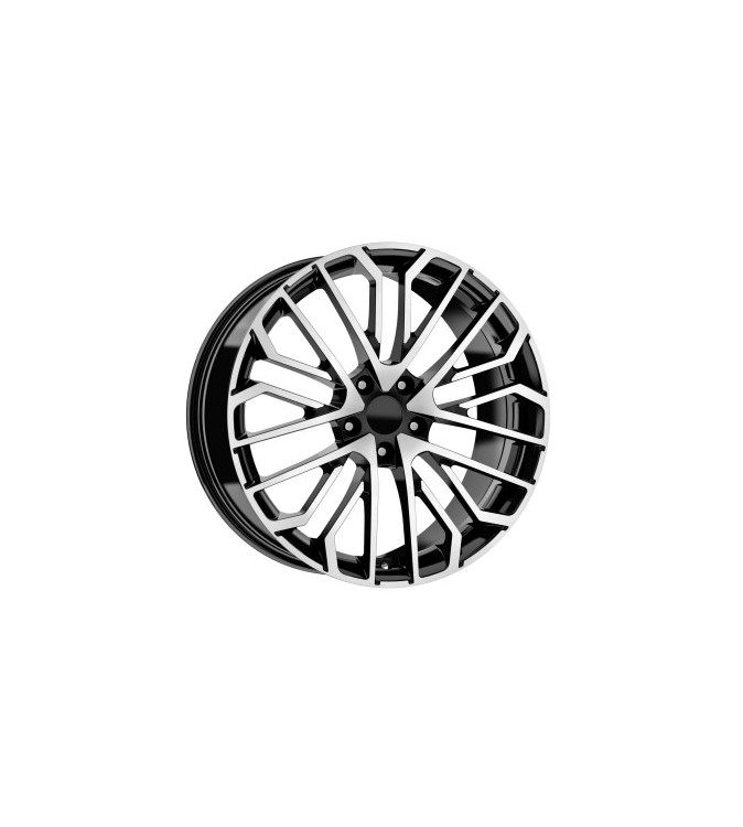 Jante DY1649 KM 19x8.5 5x112 ET30 negru polish compatibile Audi