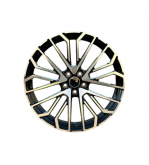 Jante DY1649 KM 19x8.5 5x112 ET30 negru polish compatibile Audi