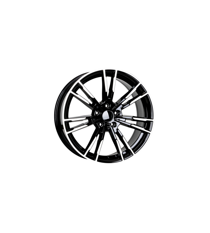 Jante PDW 19x8.5 fata 19x9.5 spate 5x112 ET28 ET35 negru polish compatibile BMW Cod: L95380F17 - L95380R74 NX