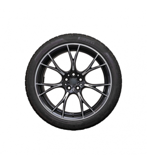 Jante PDW 19x8.5 fata 19x9.5 spate 5x112 ET25 ET33 negru polish compatibile BMW  Cod: L95407F12 NX - L95407R92 NX