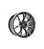 Jante PDW 20x8.5 fata 20x10 spate 5x112 ET25 ET33 negru polish compatibile BMW Cod: LA5407F14 NX - LA5407R78 NX