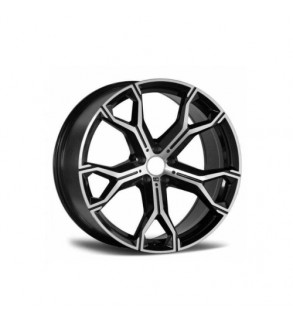 Jante PDW 20x9 fata 20x10.5 spate 5x120 ET40 ET37 negru polish compatibile BMW Cod: LA5445F07 NX - LA5445R93 NX