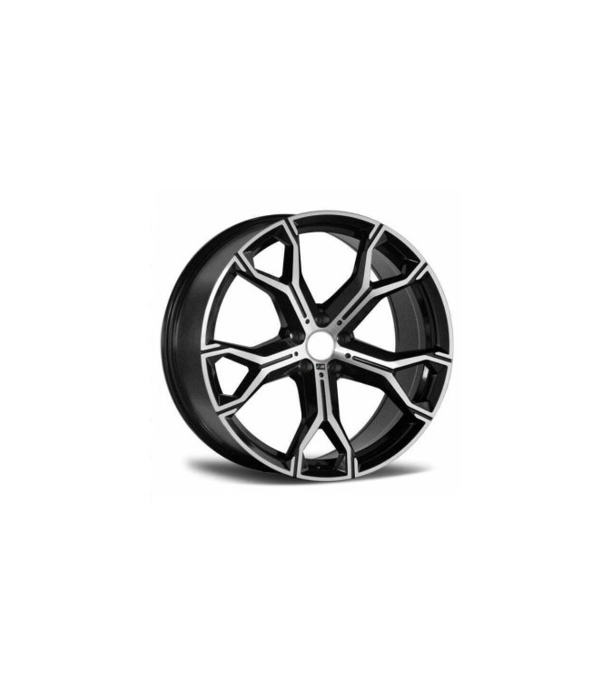 Jante PDW 20x9 fata 20x10.5 spate 5x120 ET40 ET37 negru polish compatibile BMW Cod: LA5445F07 NX - LA5445R93 NX