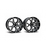 Jante PDW 20x9 fata 20x10.5 spate 5x112 ET35 ET40 negru polish compatibile BMW Cod: LA5445F15 - LA5445R74