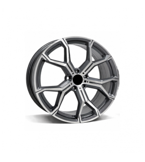 Jante PDW 22x9 fata 22x10.5 spate 5x112 ET40 ET35 gri antracit polish compatibile BMW Cod: LC5445F12 NX - LC5445R95 NX