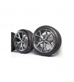 Jante PDW 22x9 fata 22x10.5 spate 5x112 ET40 ET35 gri antracit polish compatibile BMW Cod: LC5445F12 NX - LC5445R95 NX
