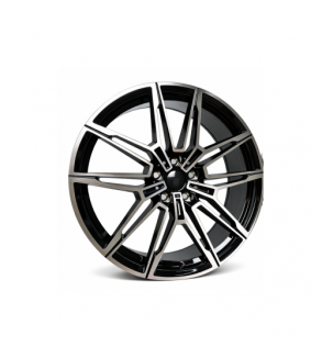 Jante PDW 19x8.5 fata 19x9.5 spate 5x112 ET29 ET35 negru polish compatibile BMW Cod: L95761F02 - L95761R99