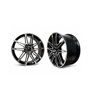 Jante PDW 19x8.5 fata 19x9.5 spate 5x112 ET29 ET35 negru polish compatibile BMW Cod: L95761F02 - L95761R99