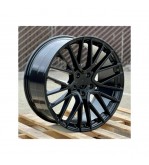 Jante PDW 20x9 fata 20x10.5 spate 5x130 ET50 ET64 negru lucios compatibile Porsche Cod: LA5413F11 NX - LA5413R92 NX