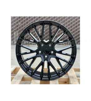 Jante PDW 20x9 fata 20x10.5 spate 5x130 ET50 ET64 negru lucios compatibile Porsche Cod: LA5413F11 NX - LA5413R92 NX