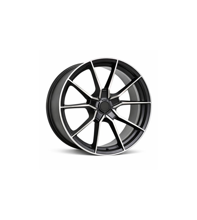 Jante PDW 18x8.5 5x112 ET38 negru polish compatibile Audi, BMW, Volkswagen, Mercedes, Skoda, Seat, Cupra  Cod: 20411885-28
