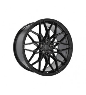 Jante PDW 20x8.5 fata 20x9.5 spate 5x112 ET28 ET40 negru lucios compatibile BMW Cod: FFA57442085-02 - FFA57442095-99