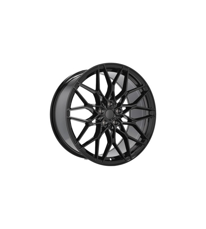 Jante PDW 20x8.5 fata 20x9.5 spate 5x112 ET28 ET40 negru lucios compatibile BMW Cod: FFA57442085-02 - FFA57442095-99