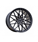 Jante PDW 20x8.5 fata 20x9.5 spate 5x112 ET28 ET40 negru lucios compatibile BMW Cod: FFA57442085-02 - FFA57442095-99