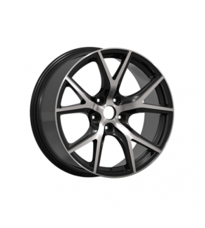 Jante PDW 18x7 5x112 ET35 negru polish compatibile MG, MINI, Cupra, Audi, BMW, Volkswagen, Mercedes, Skoda, Seat Cod: L85153F07