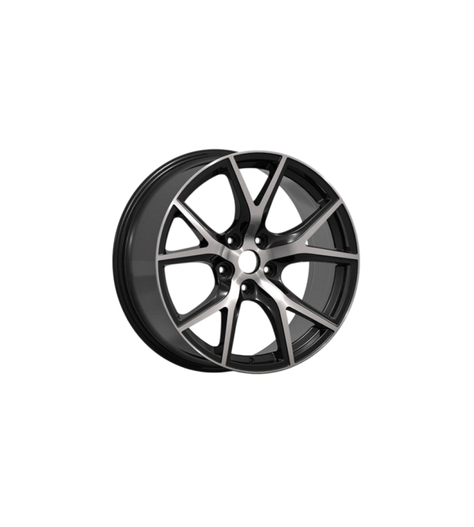 Jante PDW 18x7 5x112 ET35 negru polish compatibile MG, MINI, Cupra, Audi, BMW, Volkswagen, Mercedes, Skoda, Seat Cod: L85153F07