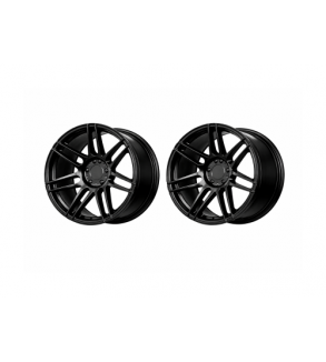 Jante PDW 19x9 fata 19x10 spate 5x120 ET15 ET36 negru lucios compatibile BMW Cod: 95285F02 - 95285R03
