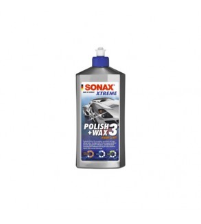 Solutie polish auto cu ceara Sonax XTREME Polish Wax 3 restaurare vopsea Cod: 207202
