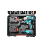 Masina de insurubat cu impact 1-2 inch 400Nm brushless 21V 2 acumulatori 3Ah trusa 31 piese Breckner Germany Cod: DISUT09