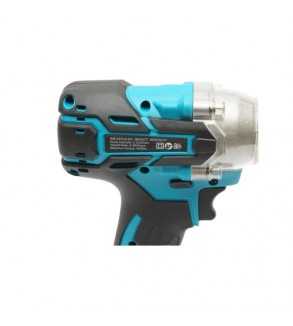 Masina de insurubat cu impact 1-2 inch 400Nm brushless 21V 2 acumulatori 3Ah trusa 31 piese Breckner Germany Cod: DISUT09