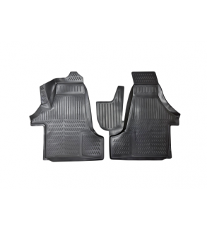 Covoare cauciuc tavita compatibile Volkswagen Transporter T5 T6 pentru fata 2003-2022 Cod: A31-X134