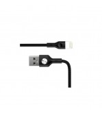 Cablu auto USB la Lightning 1m incarcare rapida 3A negru Cod: GC-60I