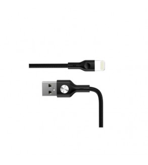 Cablu auto USB la Lightning 1m incarcare rapida 3A negru Cod: GC-60I