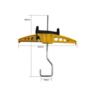 Set suport fixare scara auto pe bare transversale universal 2 bucati Cod: LC2