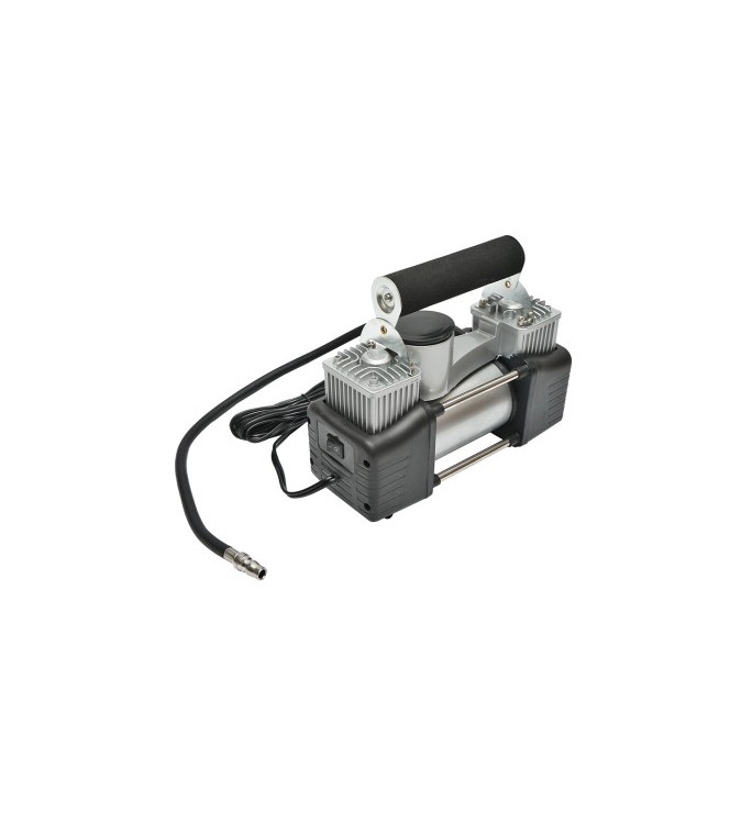 Compresor aer auto 12V 150 PSI 85 l min 2 cilindri cablu 3 m geanta transport Cod: BK92626
