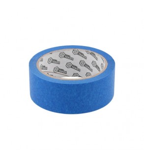 Banda mascare albastra hartie 25 m x 48 mm rezistenta UV autoadeziva Cod: 75122