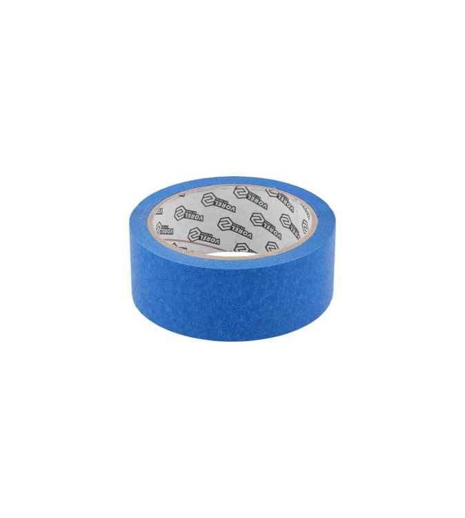 Banda mascare albastra hartie 25 m x 48 mm rezistenta UV autoadeziva Cod: 75122