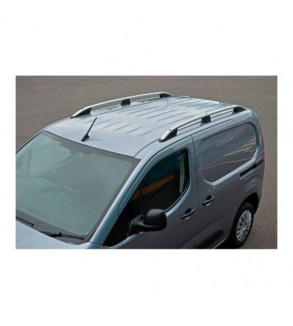 Set bare portbagaj longitudinale aluminiu auto compatibile Peugeot Partner scurt 2019-> Cod: ER-BALON-28 ER-A