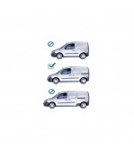 Set bare portbagaj longitudinale aluminiu auto compatibile Citroen Berlingo scurt 2019-> Cod: ER-BALON-28 ER-A
