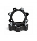 Distantier ATV 30 mm 4x156 centrare 131.2 cu 8 piulite M10x1.25 set 2 bucati aluminiu forjat negru Cod: DST8007