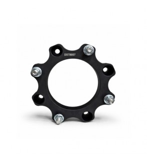 Distantier ATV 30 mm 4x156 centrare 131.2 cu 8 piulite M10x1.25 set 2 bucati aluminiu forjat negru Cod: DST8007