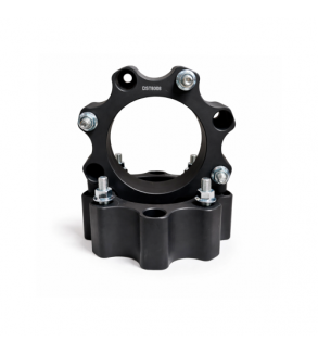 Distantier ATV 50 mm 4x156 centrare 131.2 cu 8 piulite M10x1.25 set 2 bucati aluminiu forjat negru Cod: DST8008