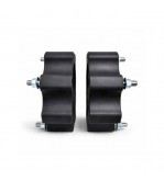 Distantier ATV 50 mm 4x156 centrare 131.2 cu 8 piulite M10x1.25 set 2 bucati aluminiu forjat negru Cod: DST8008