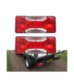 Set lampi stop spate auto compatibile Iveco Daily cu mufa tata 5 pini Cod: 30019B
