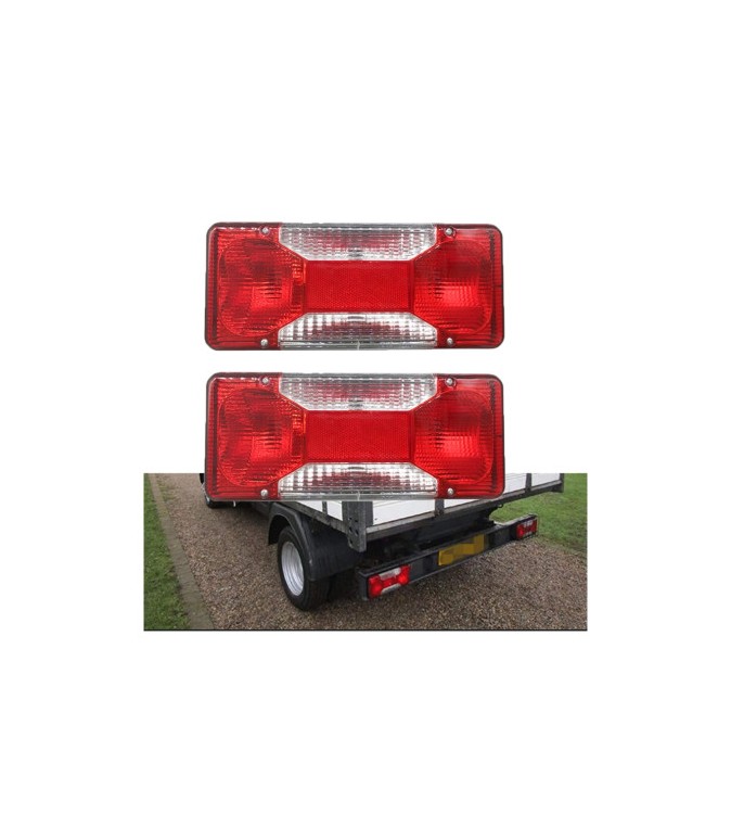 Set lampi stop spate auto compatibile Iveco Daily cu cablu Cod: 30019A