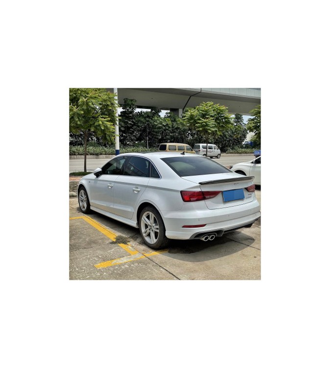 Eleron portbagaj auto Audi A3 Sedan 2013-2019 negru piano black  Cod: EL4001