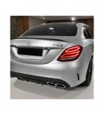 Eleron portbagaj auto Mercedes Clasa C W205 2014-2020 negru piano black Cod: EL4012