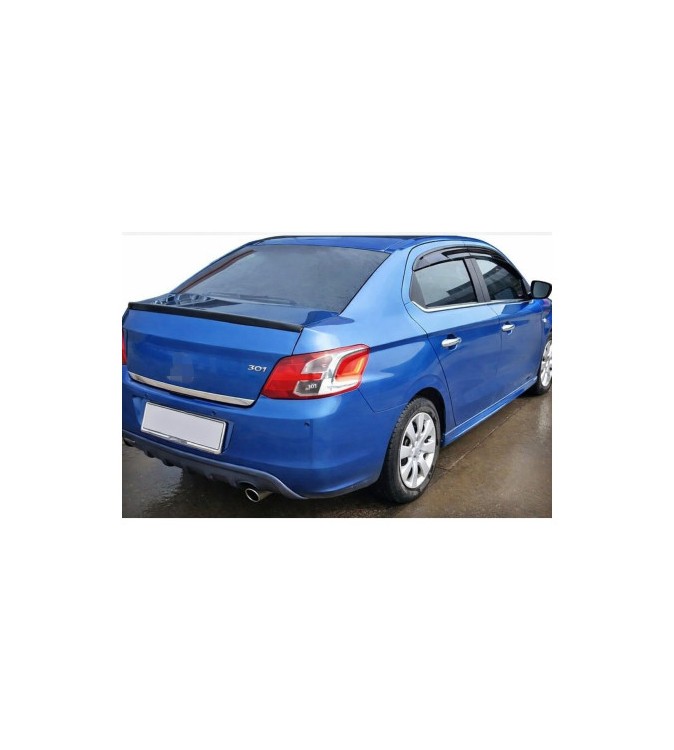 Eleron portbagaj auto Peugeot 301 2012-2021 negru piano black Cod: EL4015