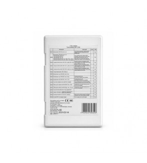 Trusa medicala auto de prim ajutor cutie plastic alba conform DIN13164