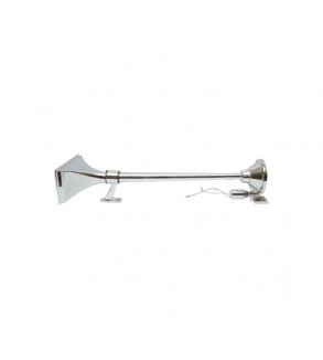 Claxon auto 1 trompeta 640 mm 12V 24V pentru compresor aer  Cod: BK79876