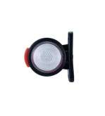 Lampa gabarit LED auto rotunda neon alb rosu 12V 24V Cod: SPT020DAR