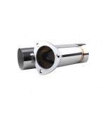 Kit cut off valve V evacuare auto cu telecomanda si colier V-band 76 mm inox Cod: TYV001-76