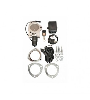 Valva electronica evacuare auto cu telecomanda pentru cut off V 63 mm inox 12V Cod: TYVLV63