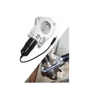 Valva electronica evacuare auto cu telecomanda pentru cut off V 76 mm inox 12V Cod: TYVLV76