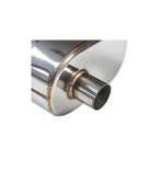 Set toba sport evacuare auto cut off valve cu telecomanda 63 mm reglaj sunet inox stanga dreapta Cod: FM01-63mm