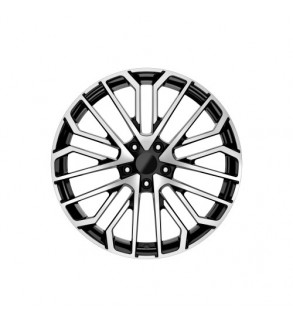 Jante DY1647 KM 17x7.5 5x112 ET40 negru polish diamond cut compatibile Volkswagen Audi Seat Skoda Cupra Cod: DY1647